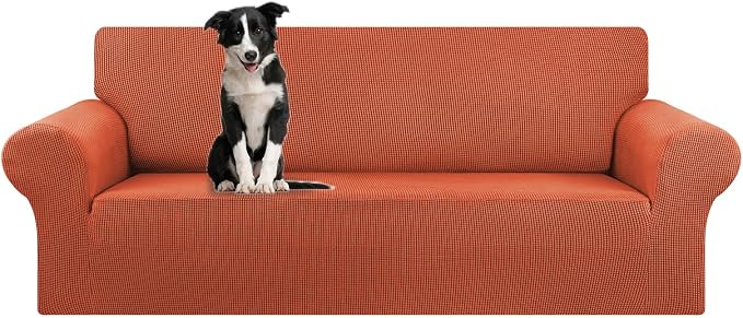KEKUOU Stretch Oversized Sofa Slipcover 1 Piece Couch Sofa Cover Furniture by KEKUOU