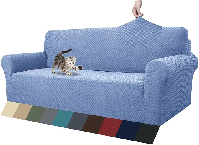 ZNSAYOTX 1 Piece Jacquard Couch Covers by ZNSAYOTX