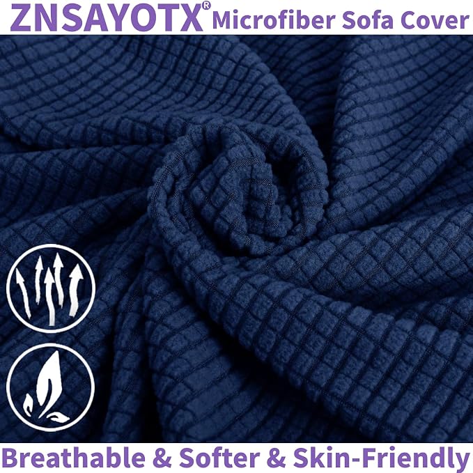 ZNSAYOTX Super Stretch Chair Slipcover Universal Sofa Chair Covers - Image 8
