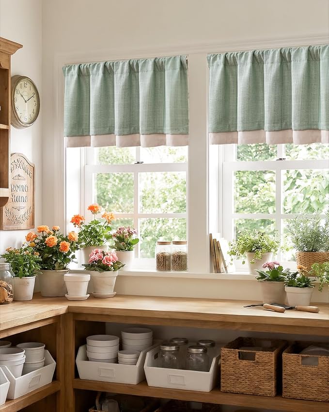 jinchan Curtain Light Filtering Kitchen - Image 3