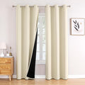 ChrisDowa 100% Blackout Curtains 84 inch Long by ChrisDowa