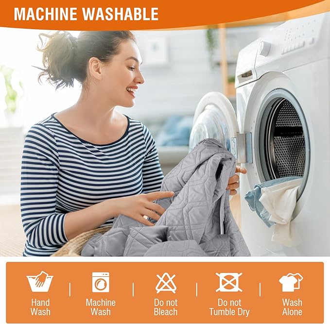 VANSOFY Waterproof Recliner Couch Covers, Sofa Covers 1-Piece Washable - Image 6