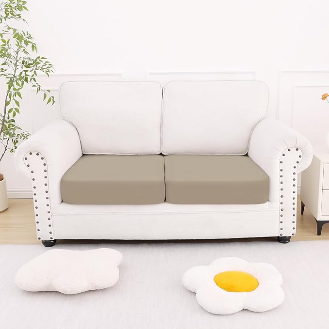 Smiry Printed Couch Cushion Covers, Stretch Soft Couch Covers - Image 5