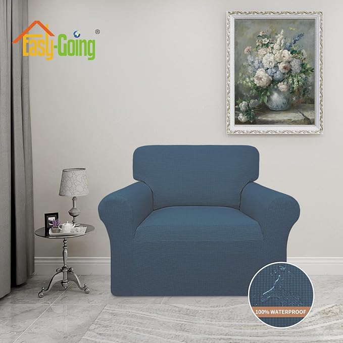 Easy-Going 100% Waterproof Chair Couch Cover, Dual Waterproof Sofa Cover - Image 2