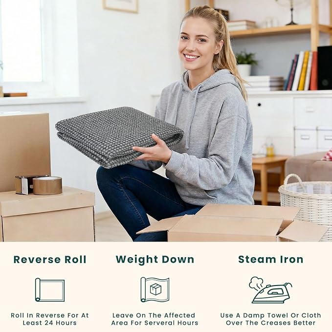 KOZYFLY Runners for Hallways 2x5 ft Washable Kitchen Runner Non Slip Rubber - Image 5