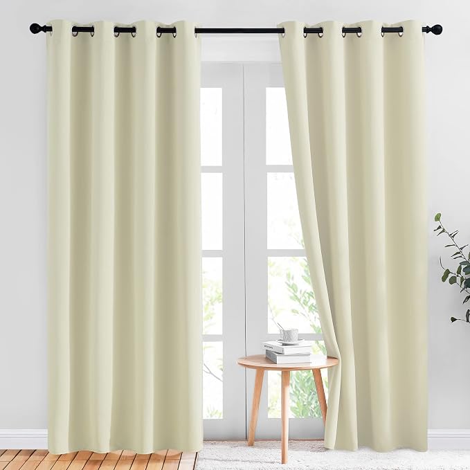 NICETOWN Light Block Window Curtains 84" Length by NICETOWN
