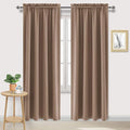 DWCN Blackout Curtains Room Darkening Thermal Insulated Bedroom Curtains Window by DWCN
