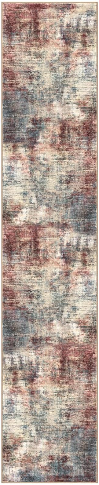 IOHOUZE Abstract Runner Rug 2x10 Ft Washable Runners - Image 9