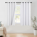 NICETOWN 100% Blackout Window Curtain Panels 68 inch Length by NICETOWN