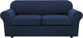 H.VERSAILTEX 3 Piece Stretch Sofa Covers by HVERSAILTEX