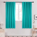 Deconovo Blackout Curtains, Thermal Insulated, W42 x L72 2 Panels, Back Tab by Deconovo