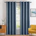 MIULEE Blackout Room Darkening Curtains Thermal Insulated Black Out Drapes by MIULEE