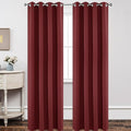 Joydeco Blackout Curtains 120 inches Long 2 Panels Set, Thermal Insulated Long by JOYDECO