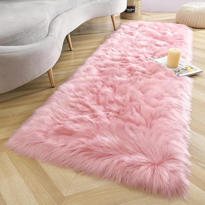 LOCHAS Soft Fluffy Faux Fur Rugs by LOCHAS