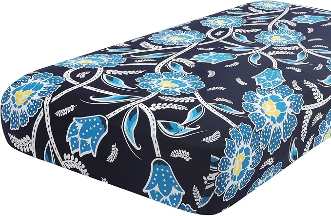 hyha Printed Couch Cushion Covers, Floral Sofa Covers Washable by hyha