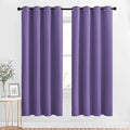 NICETOWN Blackout Lilac Purple Curtains 72 inches Long by NICETOWN
