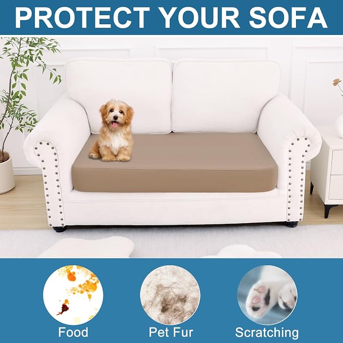 Smiry Printed Couch Cushion Covers, Stretch Soft Couch Covers - Image 7