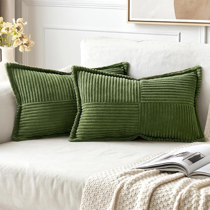 MIULEE Spring Decorative Lumbar Throw Pillow Covers by MIULEE