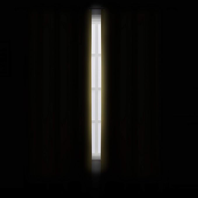 LEMOMO Yellow Blackout Curtains/52 x 108 Inch/Set of 2 Panels Thermal Insulated - Image 3