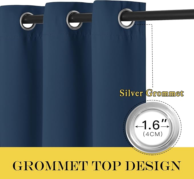 NICETOWN Blackout Room Divider Curtains - Image 3