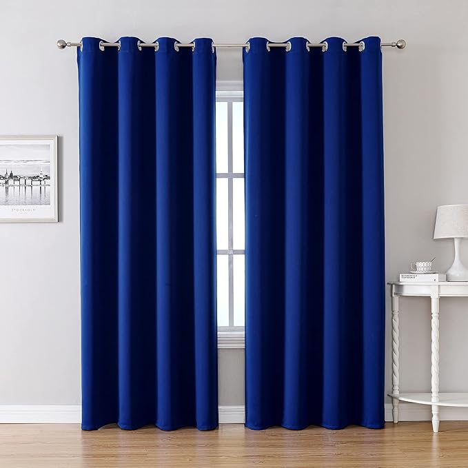 ChrisDowa Blackout Curtains 108 Inches Long 2 Panels Set by ChrisDowa