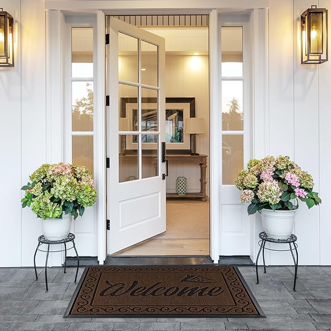 Yimobra Welcome Mat, Heavy Duty Sturdy Door Mats - Image 7