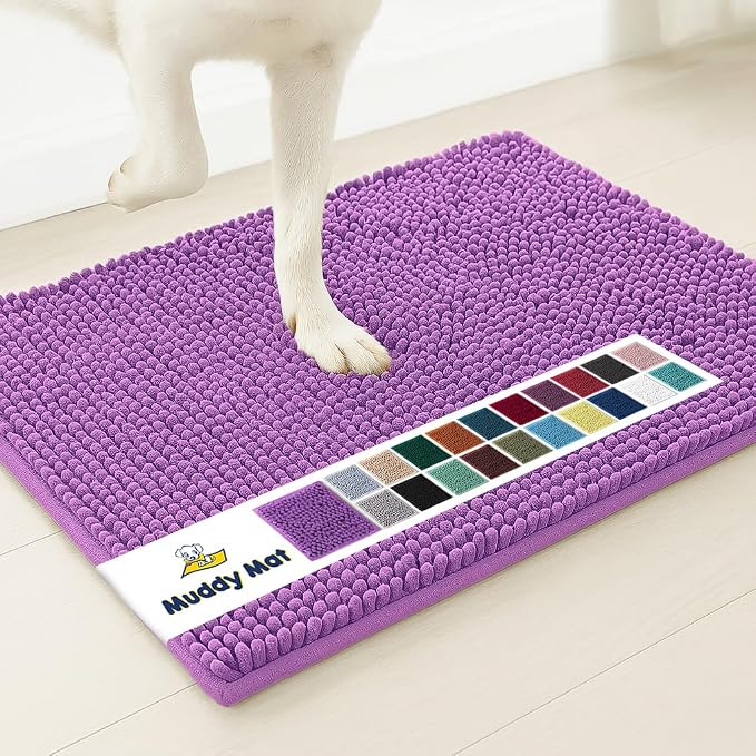Muddy Mat® | Super Absorbent Door Mat Indoor, Microfiber Quick Dry Chenille by MuddyMat%C2%AE