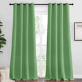 NICETOWN Froest Green Blackout Curtains 90 inches Length by NICETOWN