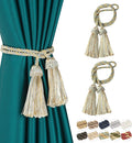 Fenghuangwu Curtain Tiebacks Handmade Decorative Curtain Holdbacks Rope by fenghuangwu