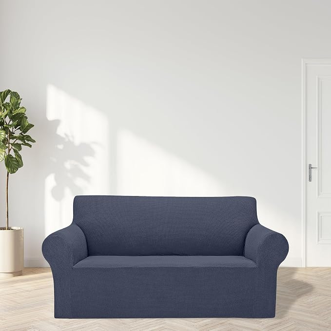 Cupuamon 2026 New Stretch Loveseat Sofa Slipcovers Couch Cover - Image 3