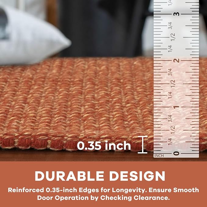 KOZYFLY Long Runners for Hallways 3x12 ft Washable Kitchen Runner Non Slip - Image 4