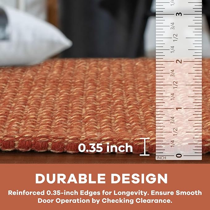 KOZYFLY Long Runners for Hallways 2x12 ft Washable Kitchen Runner Non Slip - Image 4