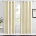 NICETOWN Beige Room Darkening Curtains 78" Long by NICETOWN