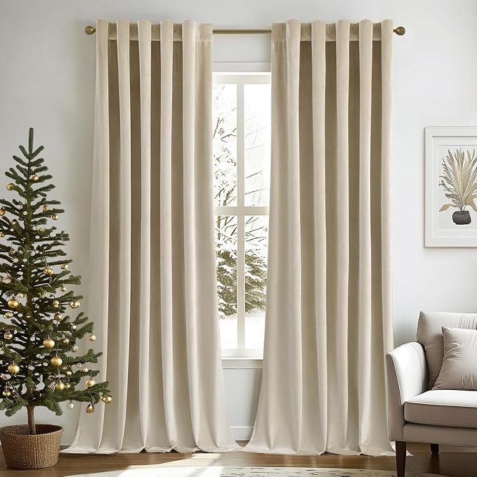 MIULEE Velvet Curtains 84 inches by MIULEE