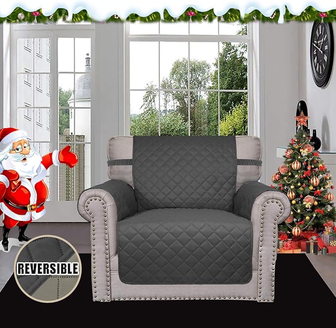 Easy-Going Chair Sofa Slipcover Reversible Sofa Cover Water Resistant Couch - Image 2