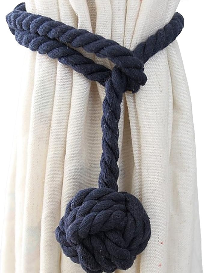Melaluxe 2 Pack Curtain Tiebacks - Image 7