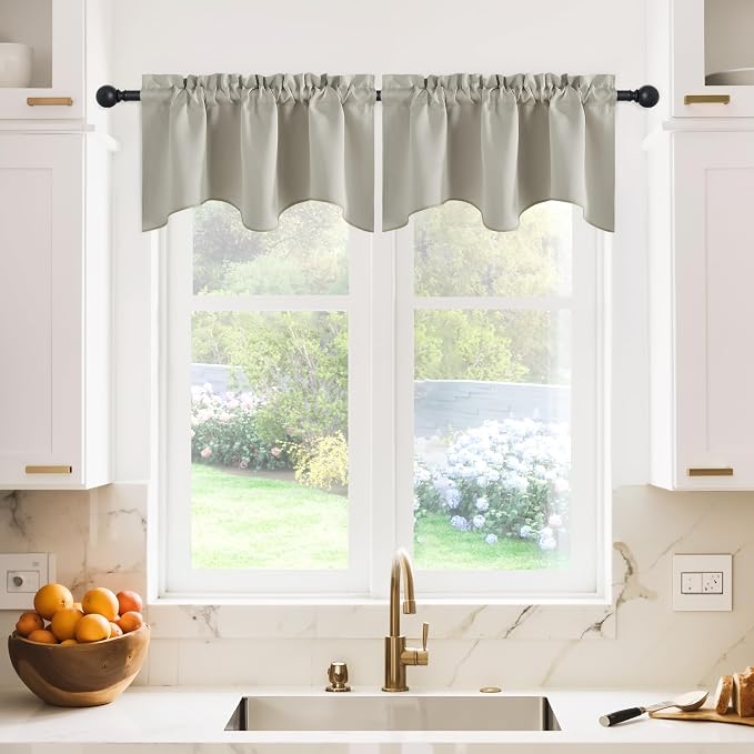 NICETOWN Small Window Curtain Valance by NICETOWN