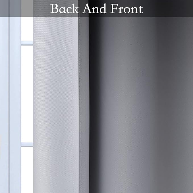 SimpleHome Ombre Room Darkening Curtains - Image 4