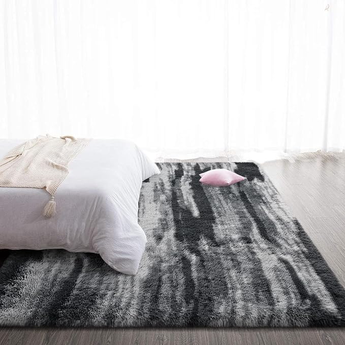 TWINNIS Super Soft Shaggy Rugs Fluffy Carpets, 6x9 Feet, Indoor Modern Plush - Image 5