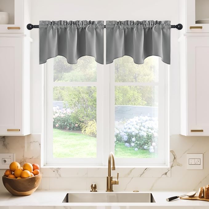 NICETOWN Room Darkening Window Valance by NICETOWN