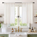 BGment Linen Curtains 40 Inch Length by BGment