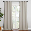 NICETOWN Room Darkening Curtain Panels 90 inches Long, Privacy Draperies by NICETOWN