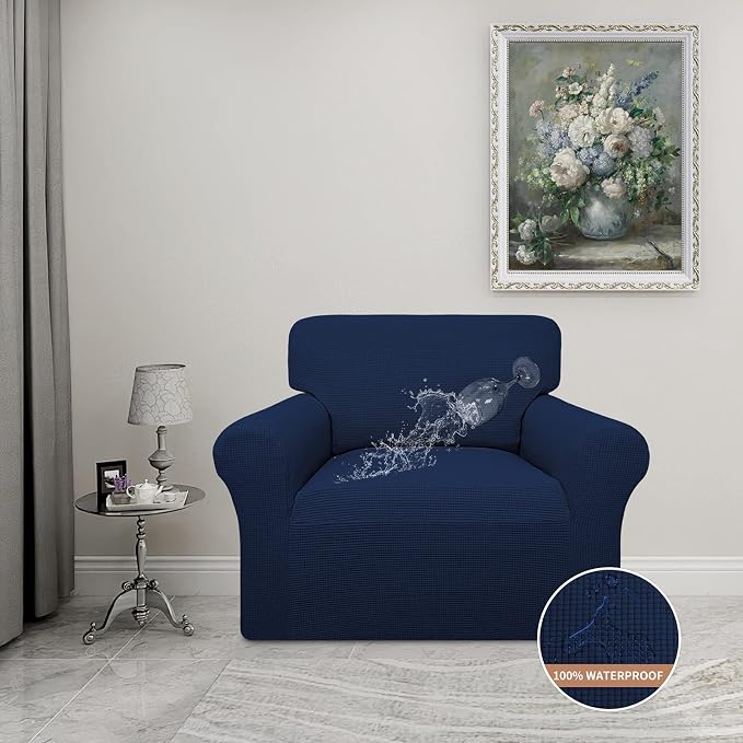 Easy-Going 100% Waterproof Chair Couch Cover, Dual Waterproof Sofa Cover - Image 2