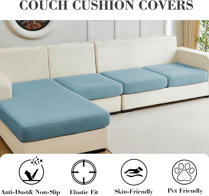 Sofa Covers Couch Covers for Sofa Pet Friendly Couch Cushion Covers Universal - Image 3