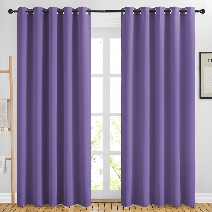 NICETOWN Blackout Lilac Purple Curtains by NICETOWN