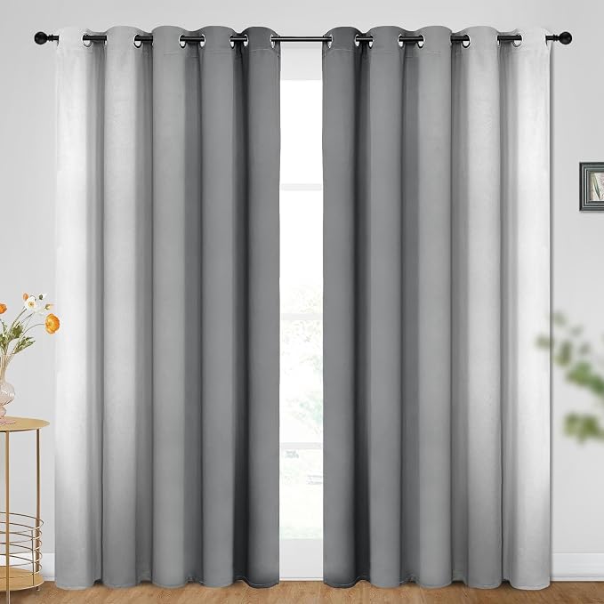 SimpleHome Ombre Room Darkening Curtains - Image 2