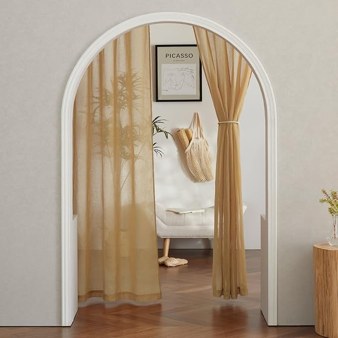 NICETOWN Desert Yellow Curtains - Image 7