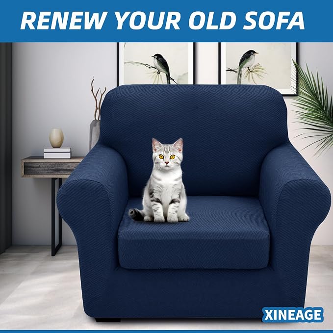 XINEAGE 2026 New 2 Pieces Chair Covers - Image 3