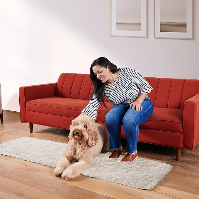 Ophanie Runner Rug for Hallway, 2x6 Upgrade Non-Slip Fluffy Soft Bedside Rugs - Image 5