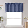 Chyhomenyc Blue Short Curtain Valance by Chyhomenyc